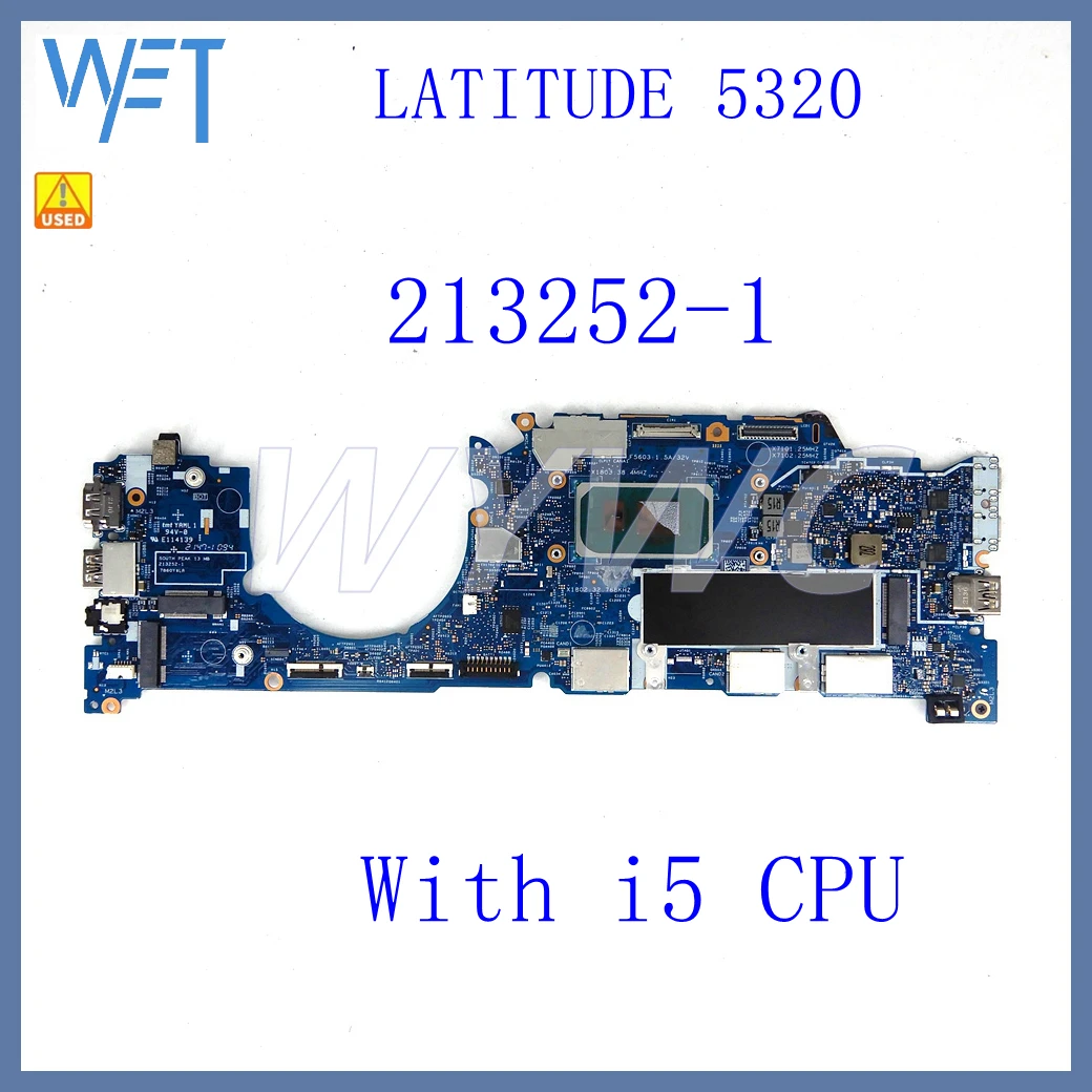 Scheda Madre Cpu 213252/I5-1135G7 I5-1145G7-1 Per Scheda Madre Portatile Dell Latitude 5320 Testata Ok Usata