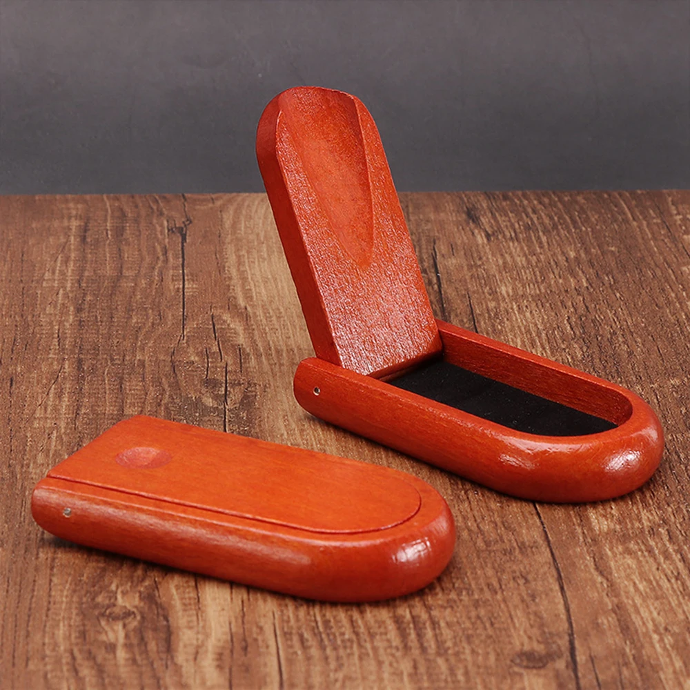 Wooden Smoking Pipe Holder Rack Clamshell Portable Tobacco Pipe Display Stand Smoking Accessories Tool smoking accessories tobacco pipe tobacco smoking accessories herb smoking pipe smoking pipe