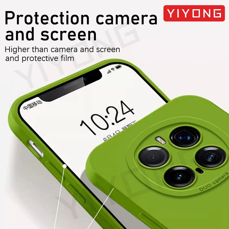 Silky Feel Liquid Silicone Soft Phone Case Cover by YIYONG