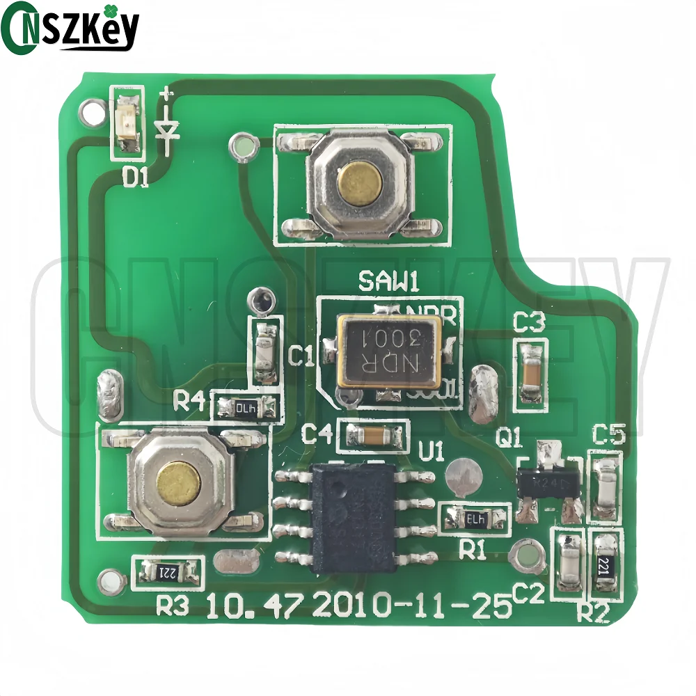 CNSZKEY FCC ID:89071-TKA10 Original Remote Control Key For FAW V2 V3 N5 2 Buttons 315MHz ASK