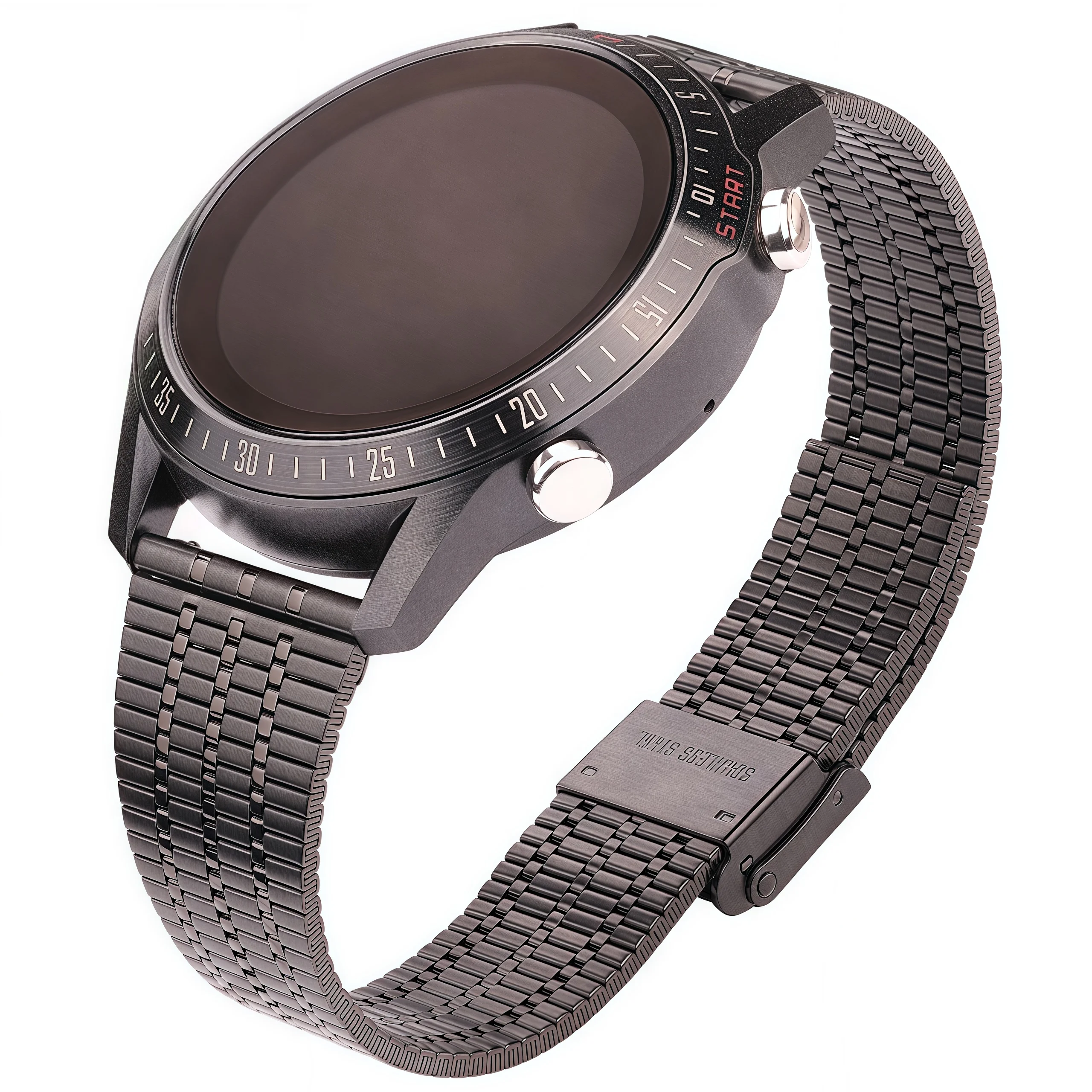 حزام ساعة من الستانلس ستيل سامسونج جالاكسي ، تحرير...