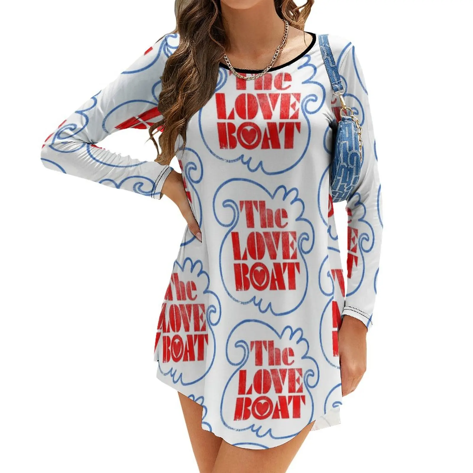 

Женское платье с длинным рукавом The Love, летняя юбка, платья, 2024