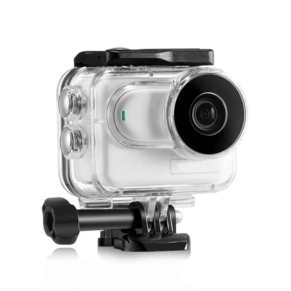 Custodia Impermeabile Per Action Camera Custodia Protettiva Per Custodia Subacquea Da 60M/196.8 Piedi Compatibile Per Telecamera Insta 360 Go 3