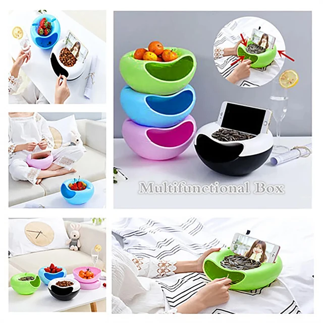Boîte de Rangement en Plastique pour Graines de Tournesol, Plats Créatifs, Acc, Multifonction, Sec, Filles à Collation 1