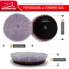 Sharkfox  5 Pieces/lot  5/6 Inch Wool Polishing Pad High Density Lambs Woollen Polish Buffing Pad Car Polisher Buffing Waxing 2