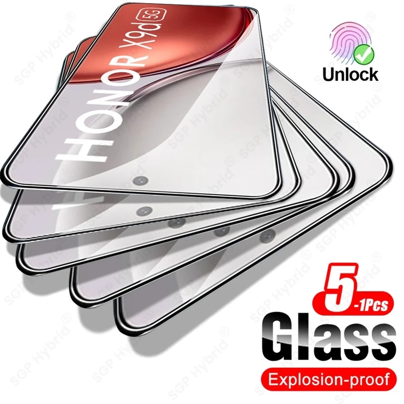Clear Crystal Tempered Glass Screen Protector and Case