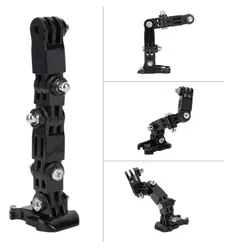 For DJI Action2 Front Side Helmet Accessories Set J-shaped Buckle Base Support Mount for Insta360 one x2 RS GoPro 10 9 Xiaomi Yi