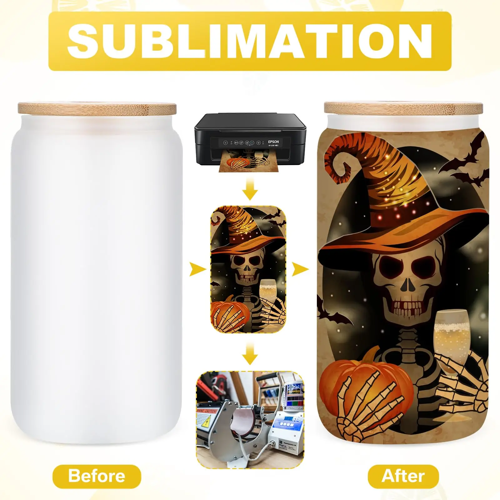 Customized Frosted Sublimation Glass Cups with Bamboo Lids and Straws,  Personality Beer Can Glass Tumbler, Can Shaped Glass Cups - AliExpress