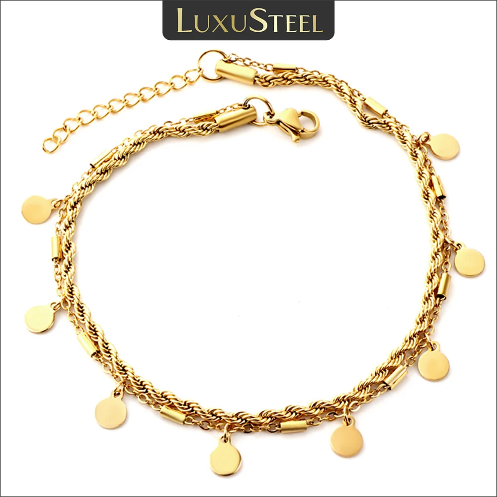 Anklet Bracelet Stainless Steel for Fashion Accessories