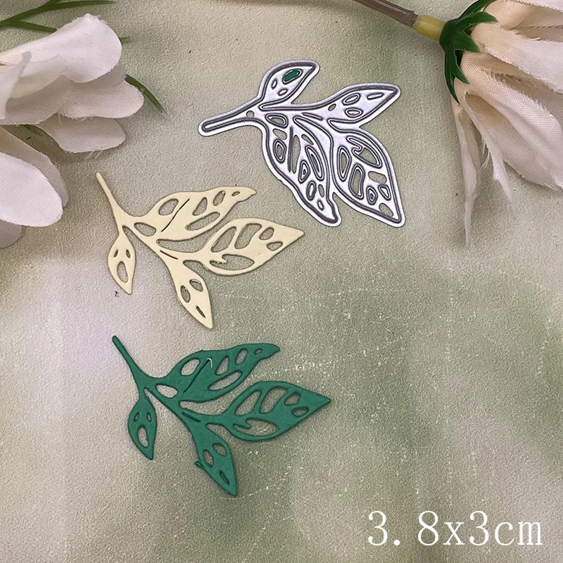   새로운 잎 세트 DIY Scrapbooking 앨범 종이 카드 장식 공예 엠보싱 다이 컷을위한 금속 절단 다이
