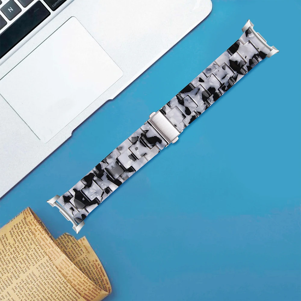 Seamless Resin Strap Bracelet for Smartwatch Wristbands