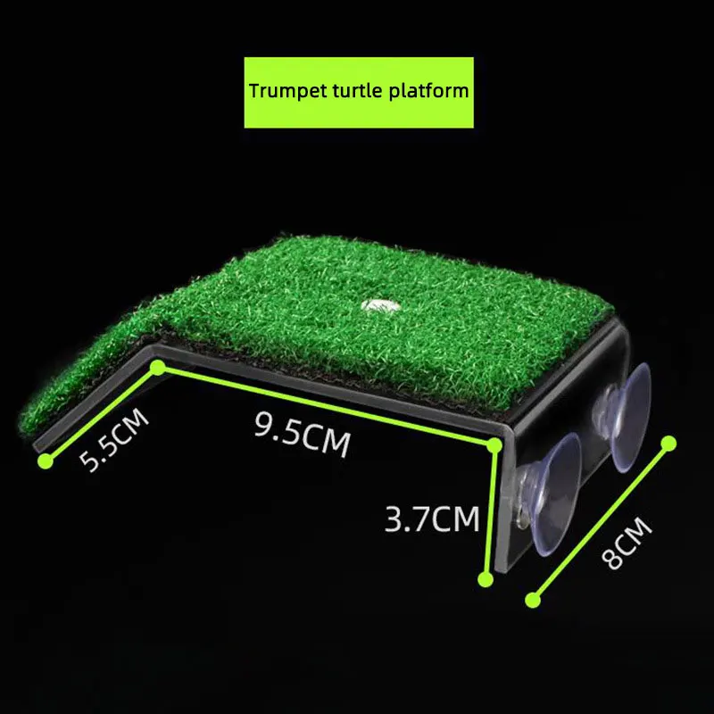 

Fish tank lawn turtle climbing platform aquarium turtle climbing platform sucker turtle climbing platform to bask in the sun