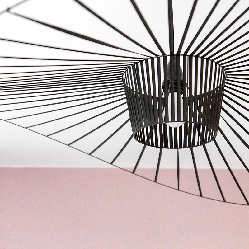 Modern Vertigo Hat Suspension Lamp Industrial Vintage Led Pendant Chandelier Living Dining Room Hanging Light Home Decor Lustre 5
