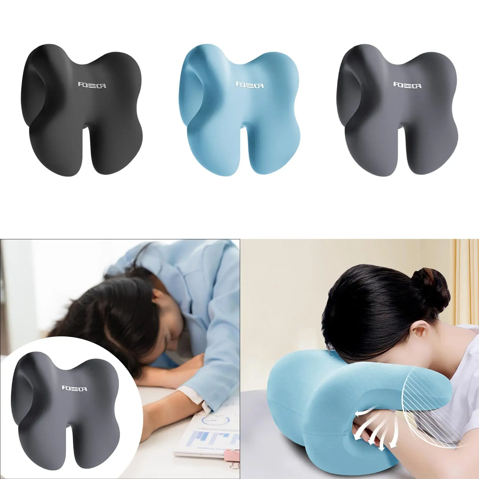 Office Chair Neck Support, Soft Memory Foam Napping Pillow Chair Pillow for Sleeping Bedroom