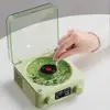 Mini Portable Retro Wave Vinyl Record Player Speakers 360 Surround Sound White Noise Bluetooth Speaker Music Center Support TF 6