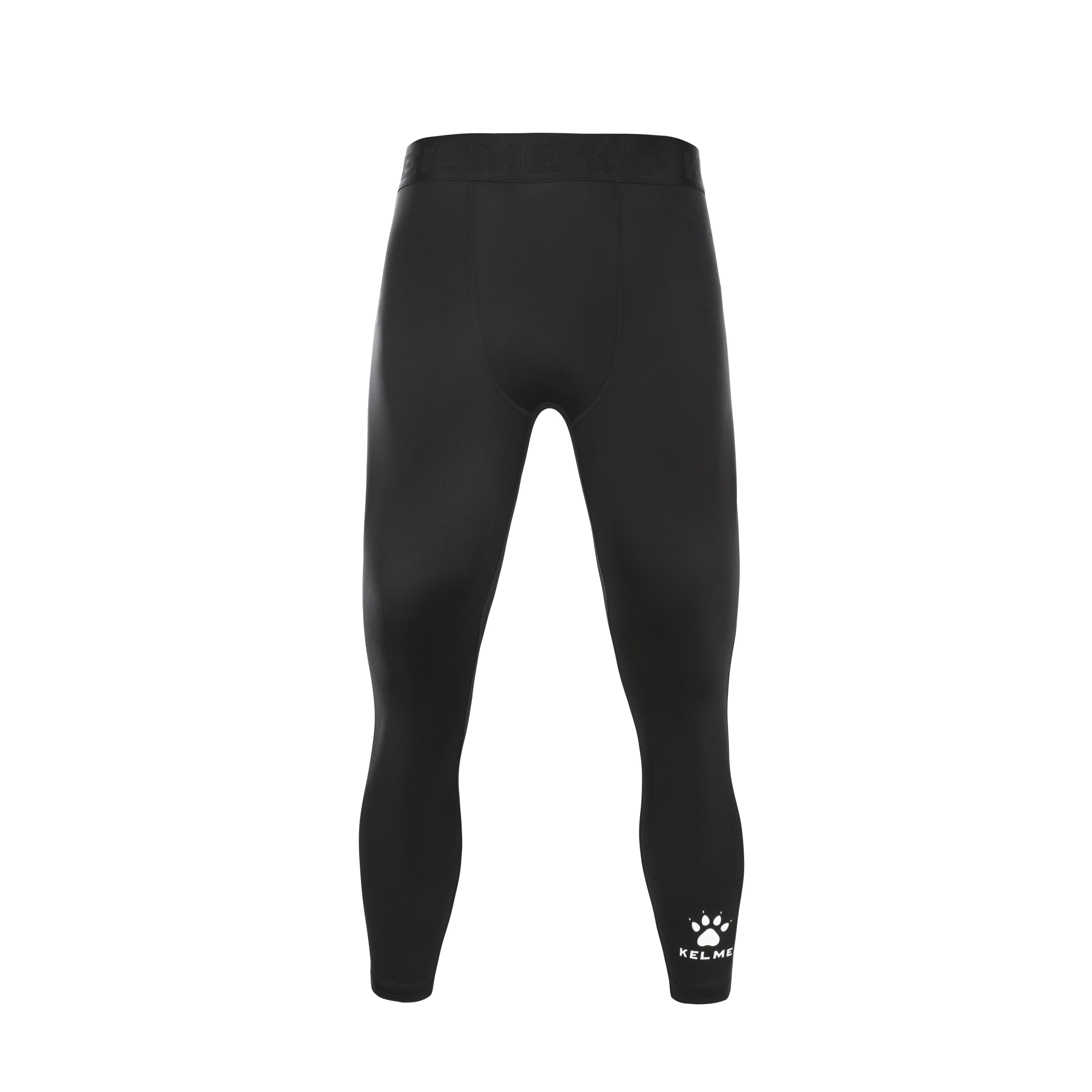 Kelme Sports Running Fitness Pants Men's Quick Dry Breathable High Elastic Basketball Thin Tights Summer Outdoor Football Capris