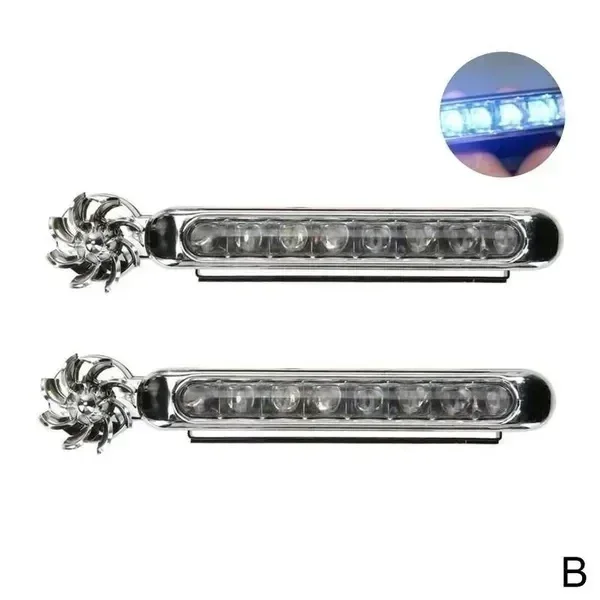 2pcs Blue