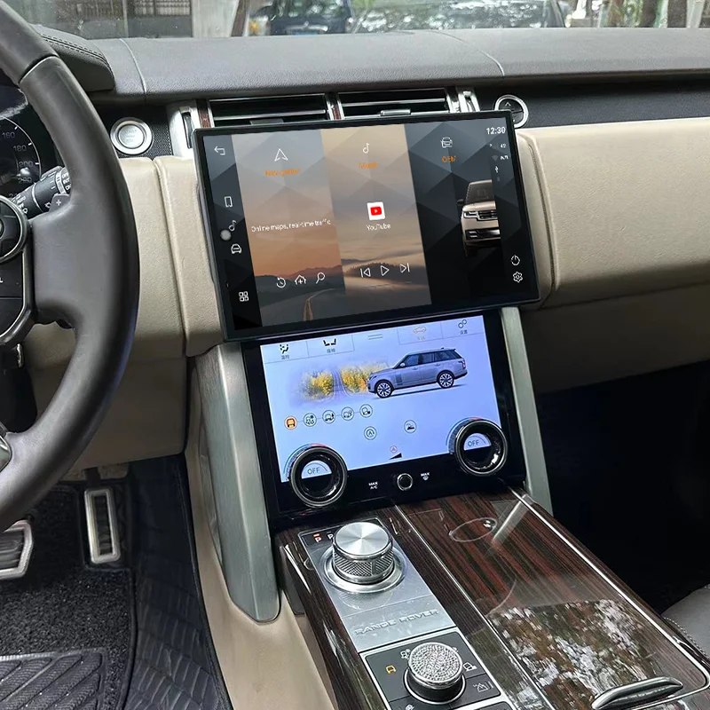 13" Multimedia Player Car radio car radio player car multimedia player For Range Rover Vogue L405 Android 13 Car GPS Radio Wireless Carplay And Auto Original Car Menu