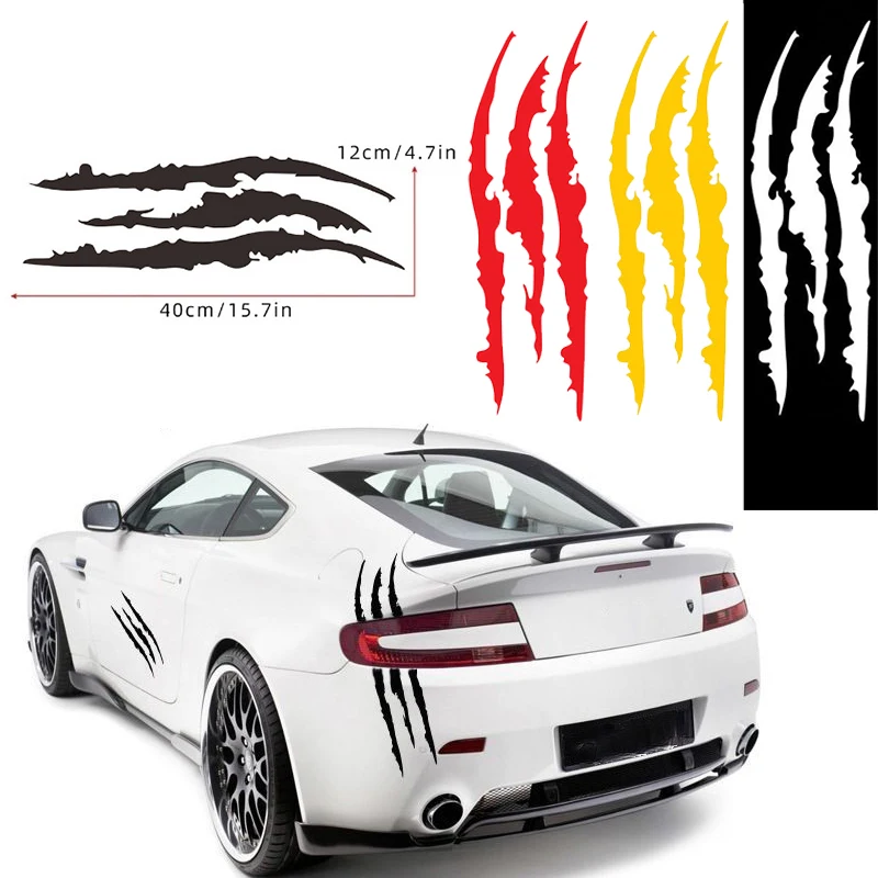 Рисунок 6 - Автомобильная наклейка с изображением монстра