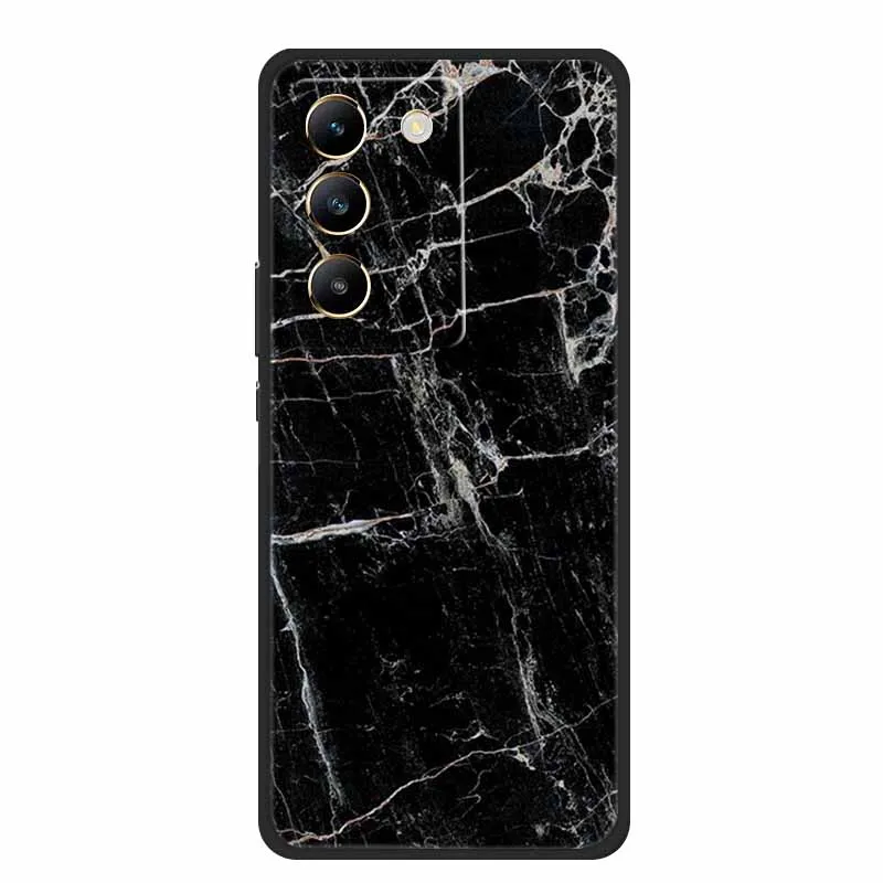 Black Silicone Soft Phone Case - Durable and Stylish Back Cover  Bag