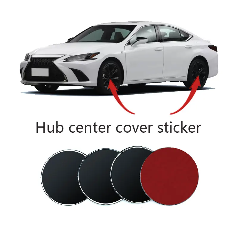 

4pcs 56mm 65mm Wheel Covers Hub Cap Paster Stylish Car Protection Emblem Badge For LEXUS Lx400 Hub Center Cover Car Accessories