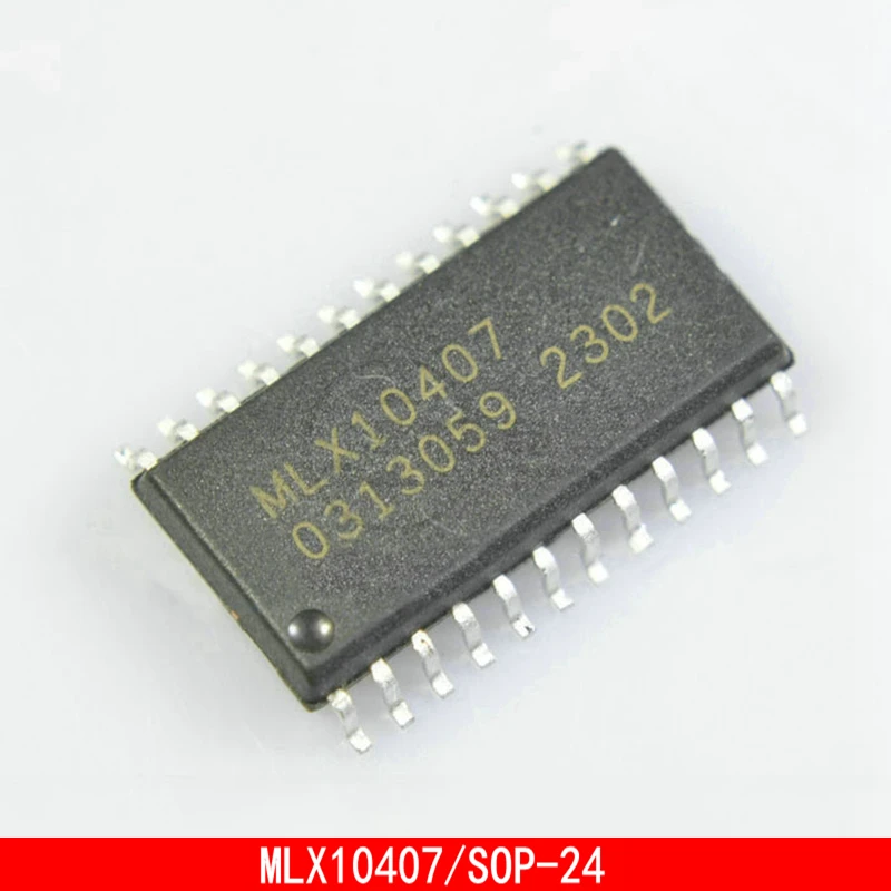 1-10PCS MLX10407 10407 SOP24 IC chip of common computer vulnerability in automobile 1 5pcs 40092 qfp 64 vulnerable fuel injection driving chip of automobile computer board