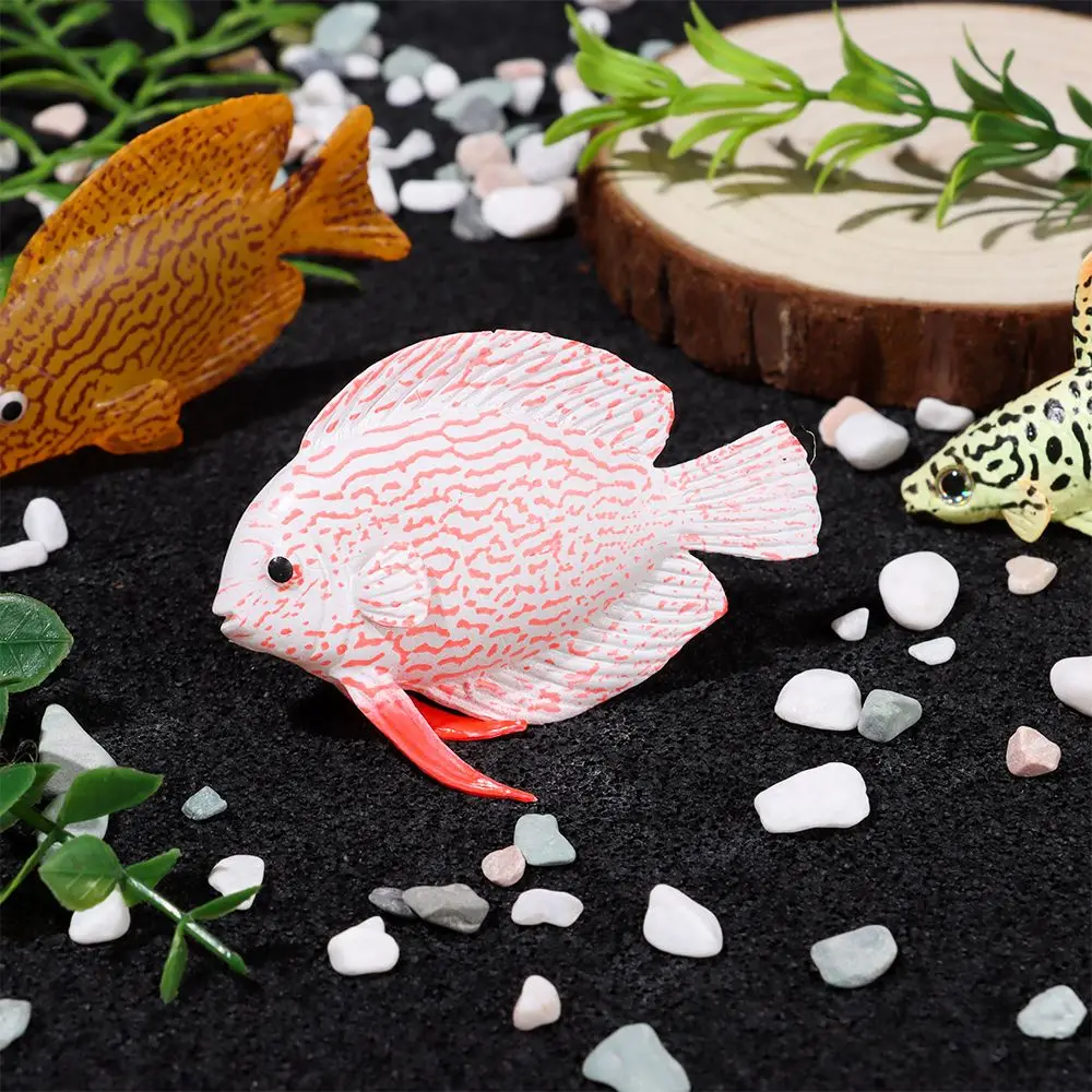 Angelfish Guppy Aquarium Fluorescenza Simulazione Pesce Falso Pesce Tropicale Acquario Paesaggistica Decorazione Acquario