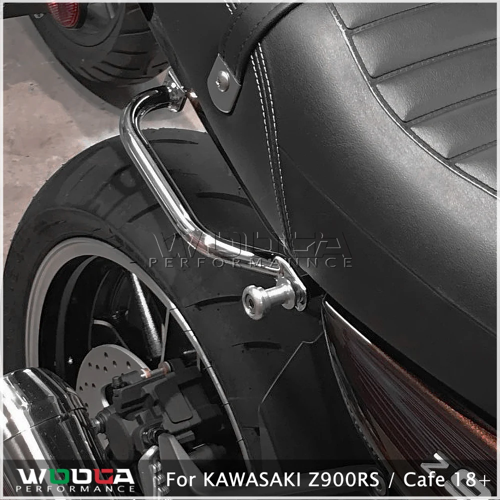 Wooga Impugnatura Laterale Set Per Kawasaki Z900Rs Z900 Rs Cafe Posteriore Passeggero Sedile Del Passeggero Grab Bar Zr900 Maniglia Grab Rail Parti De