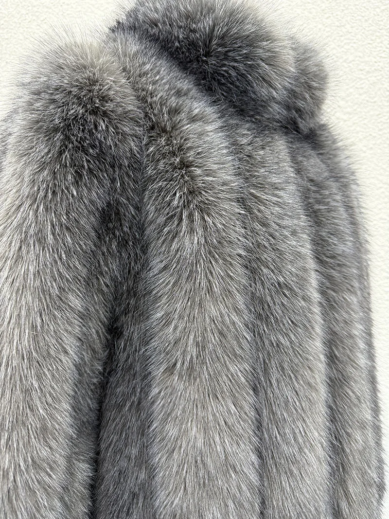 ZADORIN Faux Fur Jacket Detail 6