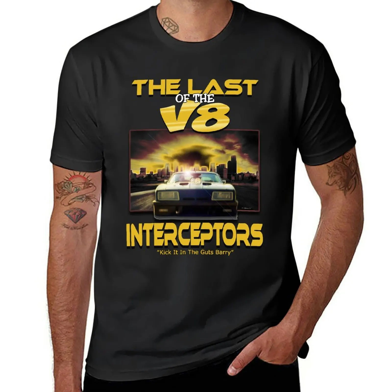 

New Mens Best Mad Max Interceptor Gifts For Movie Fans T-Shirt summer clothes Short sleeve men graphic t shirts