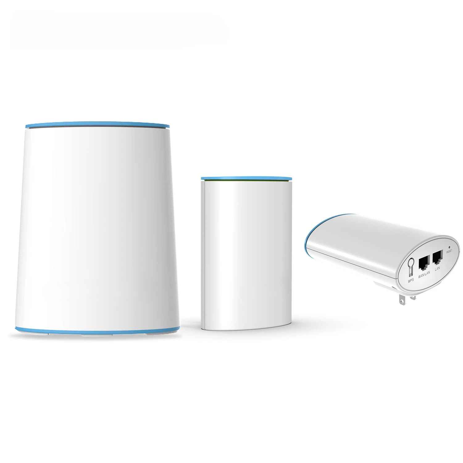 Pix-Link Lv-Wms05 + 06 Router Wifi Ac1200 Mesh Wi-Fi Smart System Confezione Da 3
