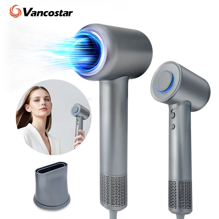 Professional Hair Dryer High-Speed 110V Personal Blower Hair Care Styling Negative Ion Tool Magnetic Nozzle Fast Blow Dryer