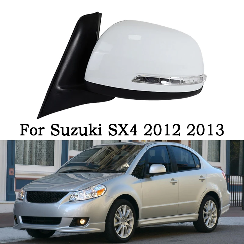 Auto Side Rear View Mirror Assembly For Suzuki SX4 2012 2013 Car