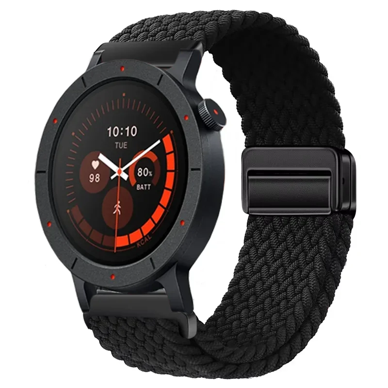 Versatile Nylon Watch Strap with Magnetic Closure (20mm & 22mm)
