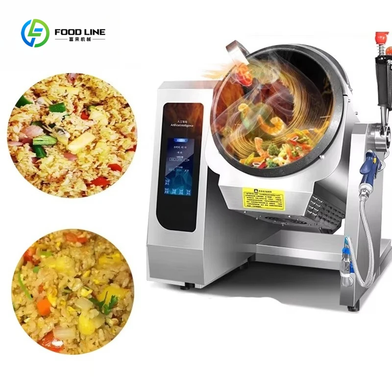 Customized Cooking Robot Restaurant Automatic Fried Rice Stir Fry Wok Machine Automatic Food Cooking Machine 1