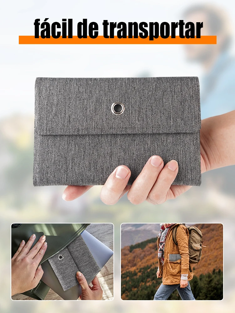 <h3 style="text-align: center">Panneau solaire portable</h3>