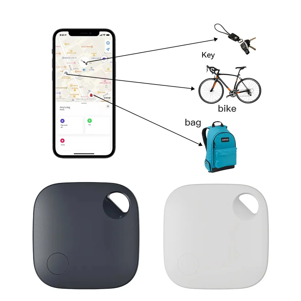 AndroidのFindHub＆AppleのFindMy対応 自転車用トラッカー