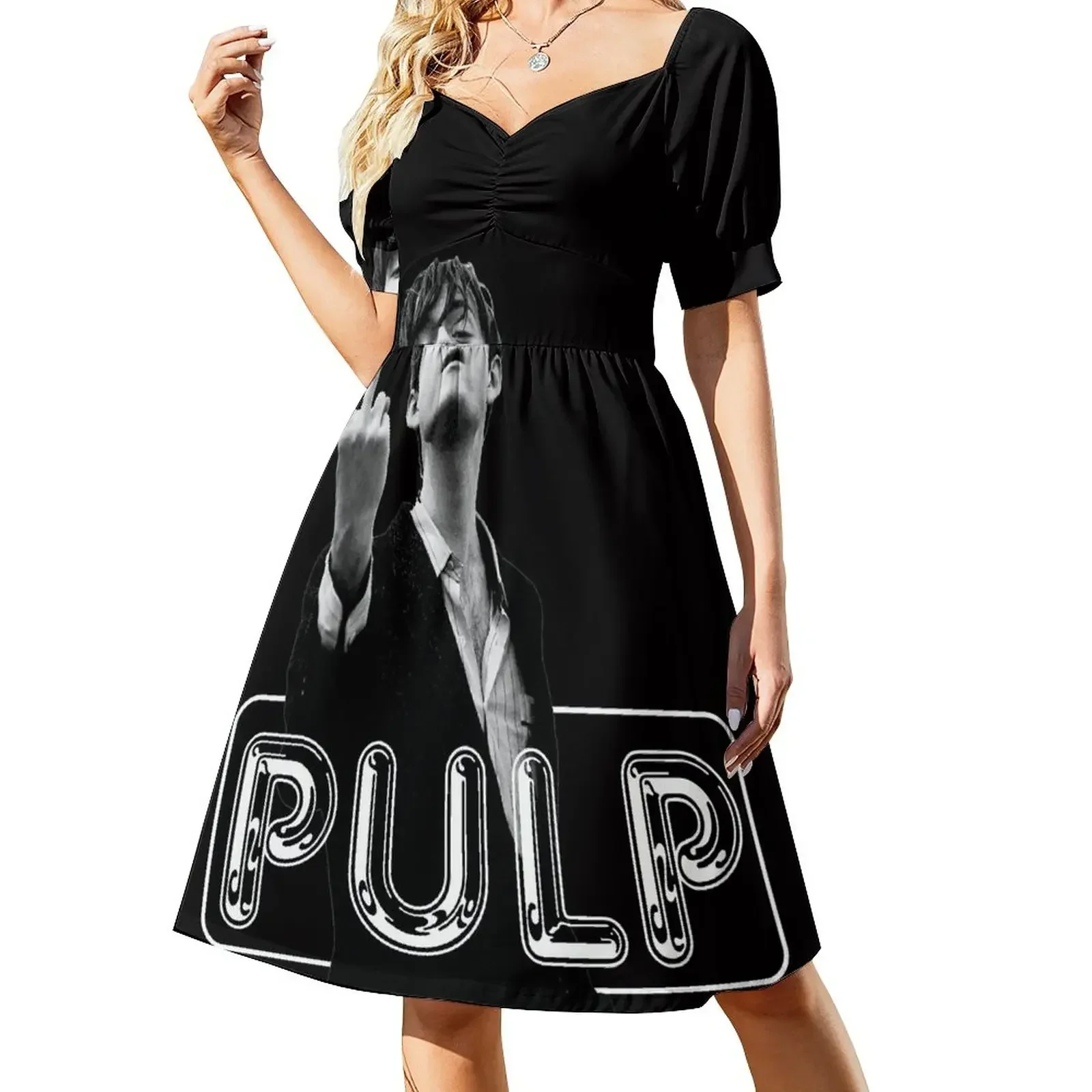 PULP Short-Sleeved Dress women's evening dresses Cocktail of dresses ladies dresses for special occasion for women