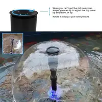 9Pcs Fountain Pump Nozzle Set Adjustable Height Waterfall Sprinkler Spray Heads For Garden Pool Pond Submersible Pump Accessory 5