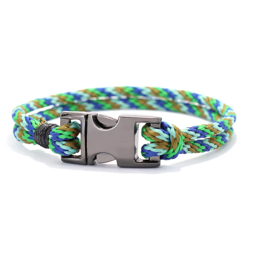 Handmade Braided Rope Bracelet for Men Outdoor