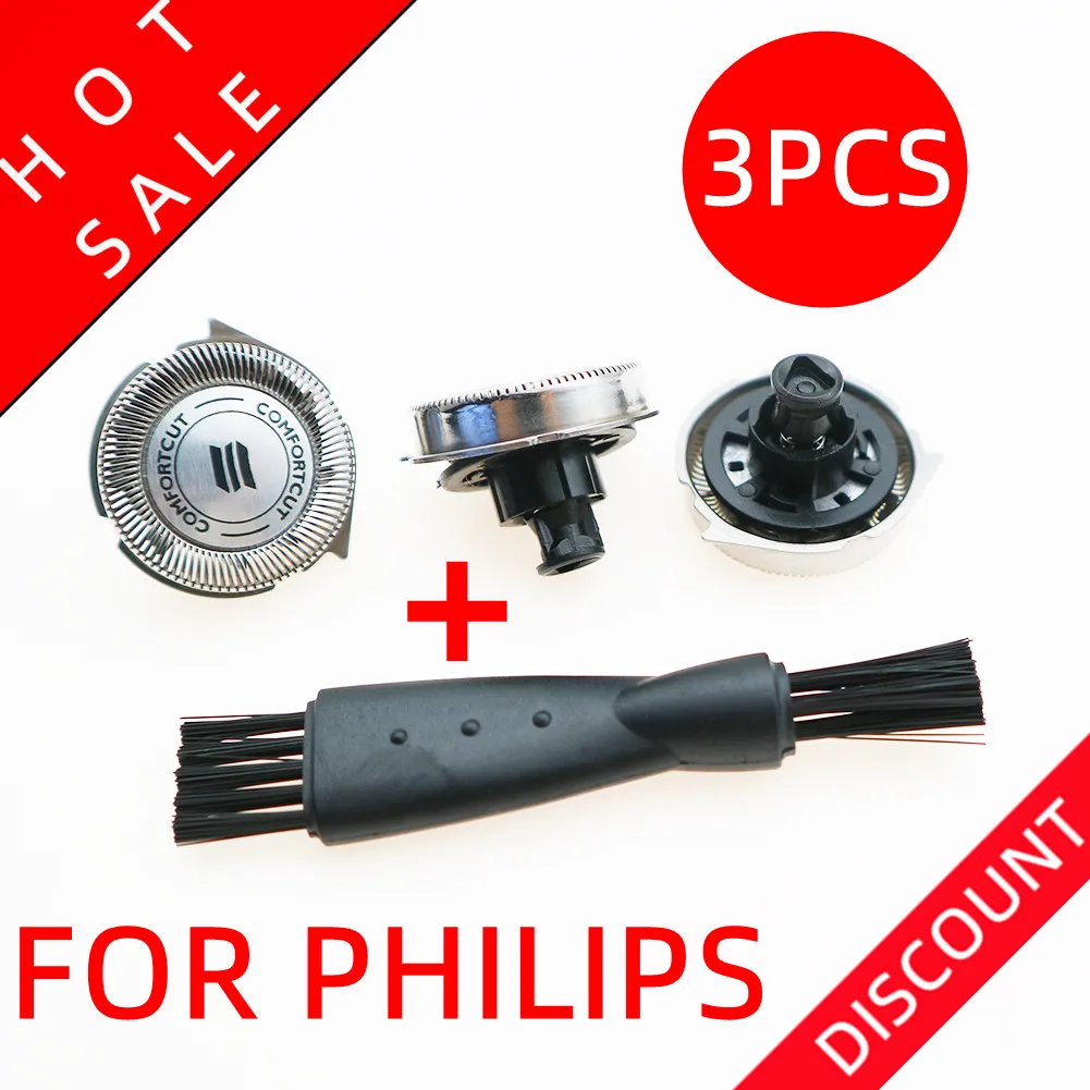YS526 YS521 XA525 YS522 YS524 YS534 RQ32 RQ310 RQ11 RQ1150 RQ1180 RQ350 RQ360 RQ370 3pcs shaving heads for Philips Norelco razor 3pcs hq9 stainless steel replacement razor heads fit for philips norelco hq8140 hq8240 hq9090 pt920 hq9160 hq9170 hq9190 hq8160