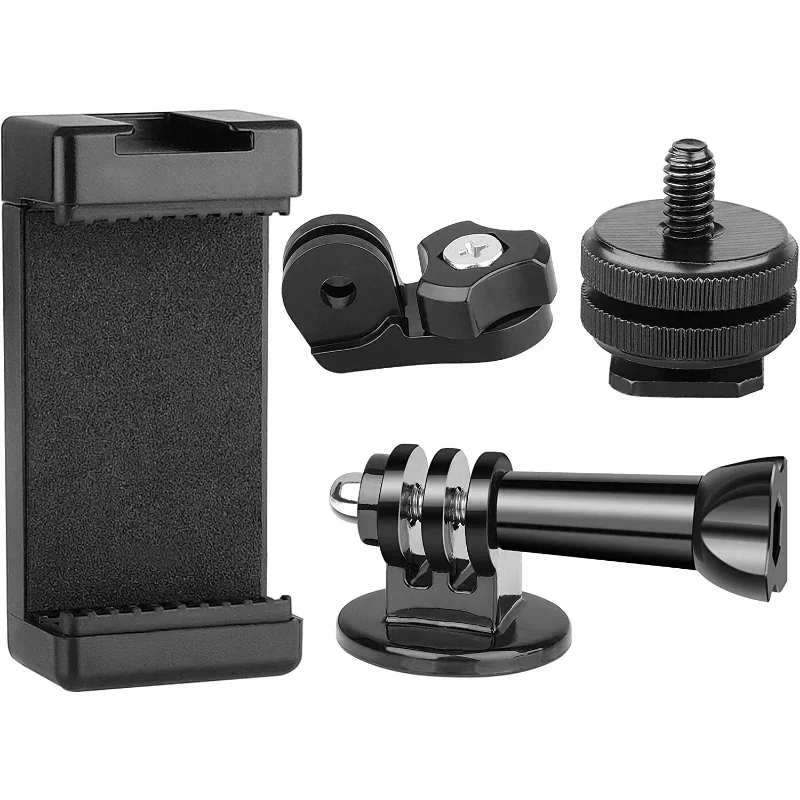 Neewer 3-in-1 Hot Shoe Mount Adapter Kit - includes Hot Shoe Mount, GoPro