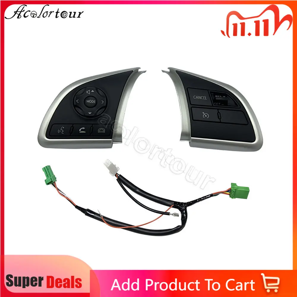 Cruise Control Steering Wheel Button Android Multimedia Switch for
