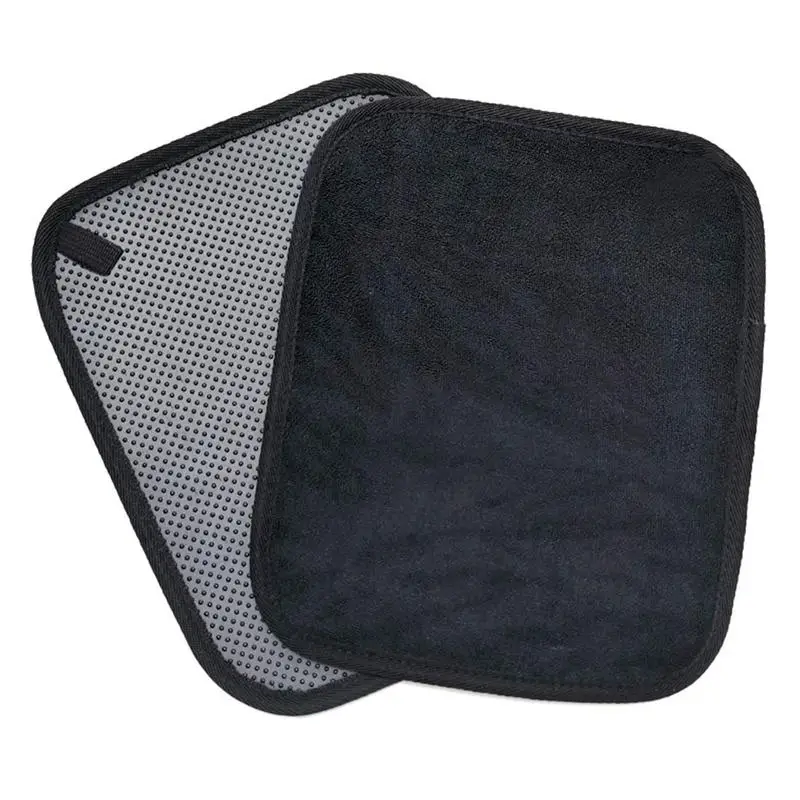 Microfiber Bowling Ball Towel Quality Bowling Ball Shammy Pad With Easy-Grip Dots Clean From Dirt And Oil bowling accessories