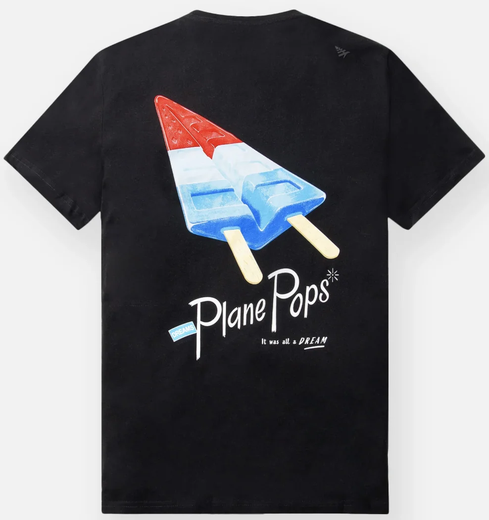 Aerei Di Carta Roc Nation Americana Plane Pops T Shirt 200182 Nero 2023 Nuovissimo Maniche Lunghe O Corte