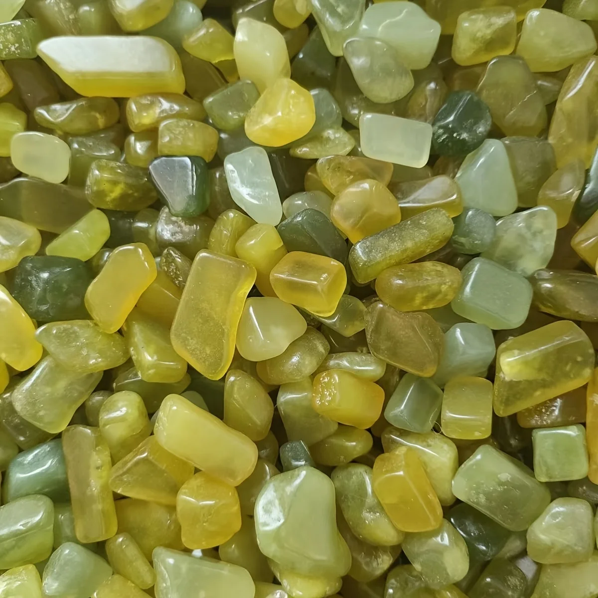 200g natural Xiuyu jade seeds, jade grains, rice grains, fish tank stones, slices, bonsai stones, raw stones
