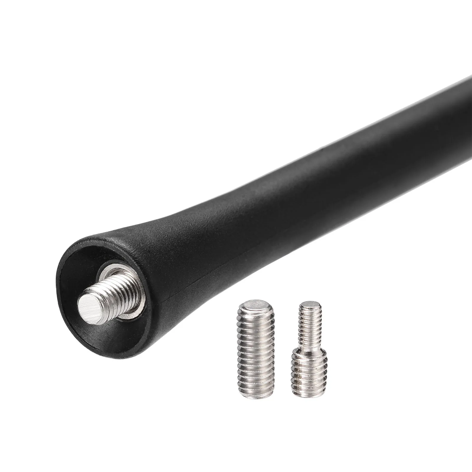 Superbat 16" Universal AM/FM Car Roof Antenna Stainless Steel  3 Adapters DAB/FM/AM Reception for Trucks,SUV,Van