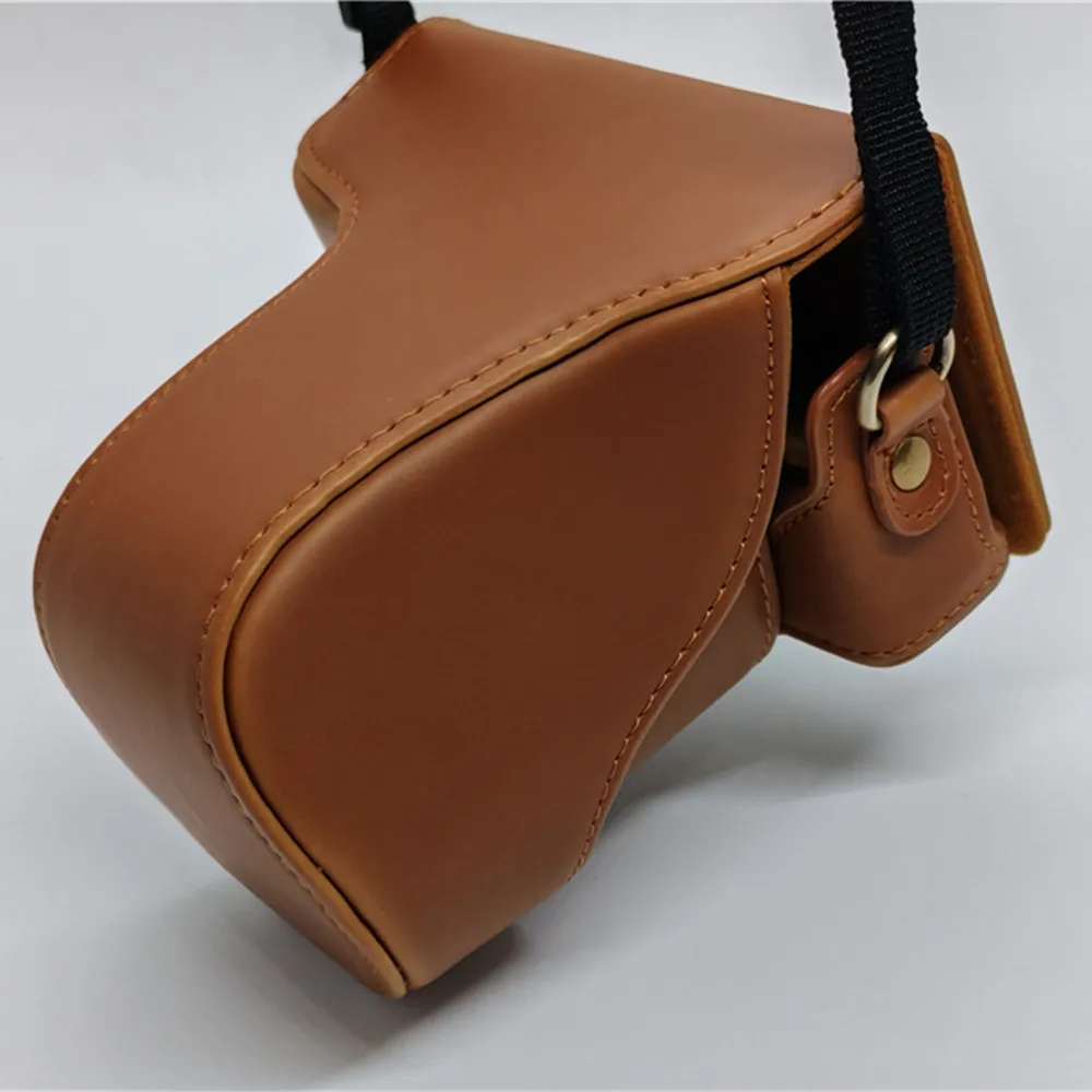 レザーカメラケース,canon,eos m10,m200,m100,m,15-45mmのフル