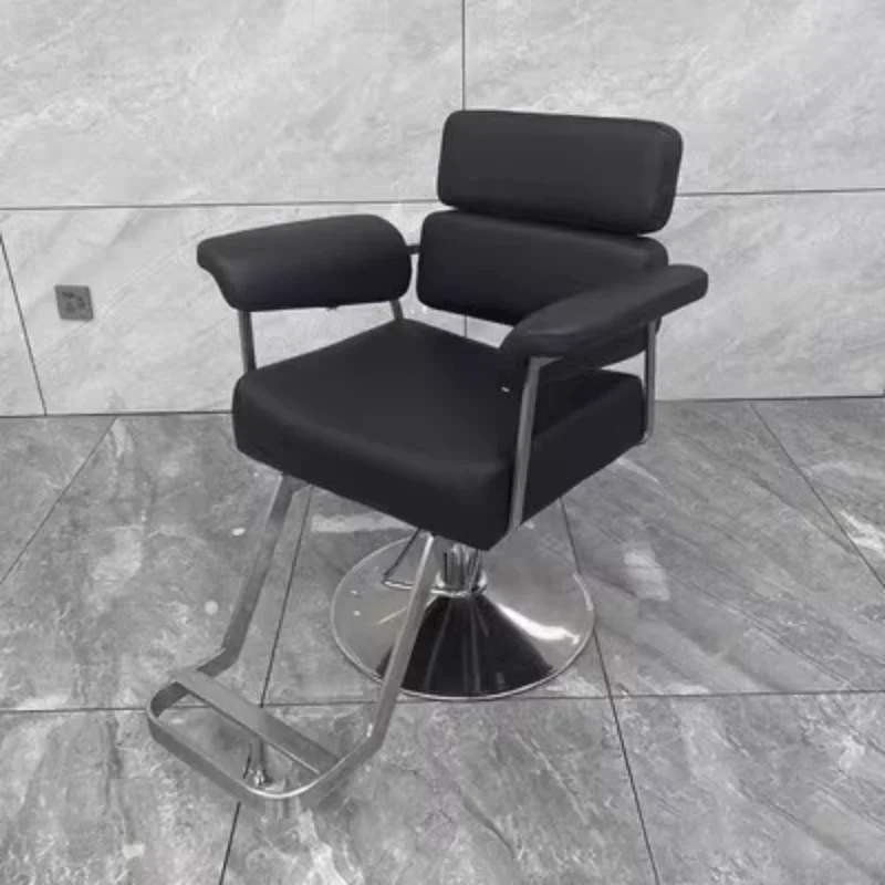 Hairdressing Hot Dyeing Barber Chairs Hair Salon Dedicated Rotate Barber Chairs Chaise Coiffeuse Barbershop Furniture QF50BC