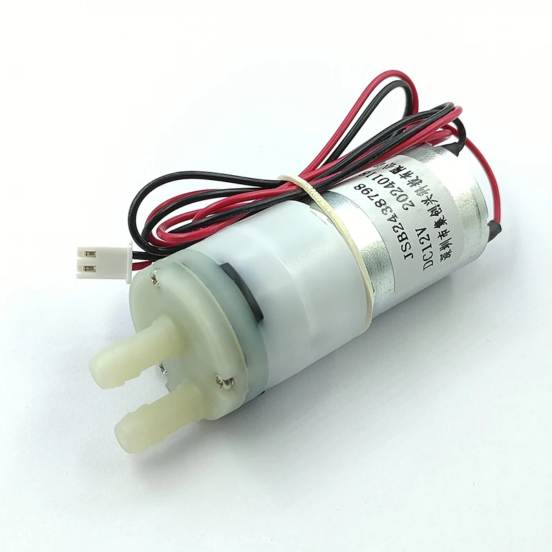 JSB2438798 미니 다이어프램 펌프 12V DC 1L/min 370 모터 자흡식 흡입 워터 펌프 DIY 티 테이블 디스펜서 기계용